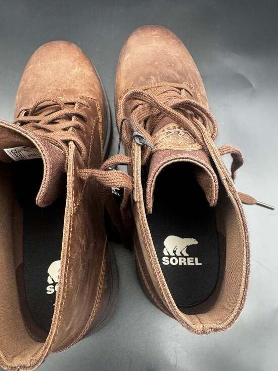 Sorel Men\'s Cyprus Boot WP Tobacco Blackened Brown Size 11 main image 5